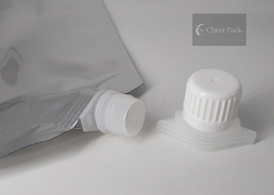 Pacchetto di acclamazione 16 millimetri di colore bianco del becco del cappuccio di materiale di plastica del commestibile