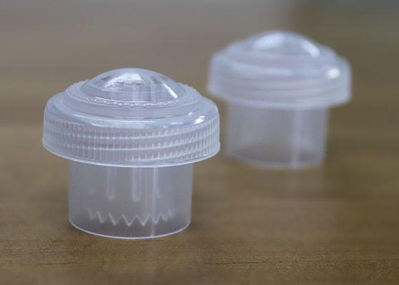 Tipo creativo trasparente tappi di bottiglia di plastica della stampa per l'imballaggio della polvere della bevanda