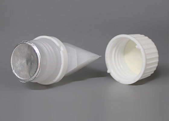 La plastica del commestibile del PE della prova della perdita versa i cappucci del becco con la fodera di guarnizione per le borse liquide